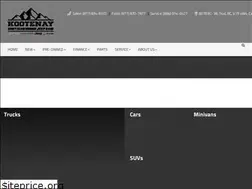 Sites similar to kootenaychryslerdealer.com