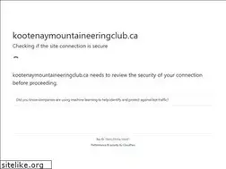 Sites similar to kootenaymountaineeringclub.ca