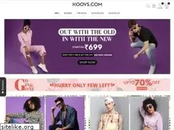 Sites similar to koovs.com