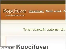 Sites similar to kopcifuvar.hu