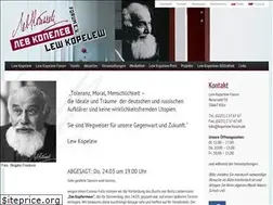 Sites similar to kopelew-forum.de