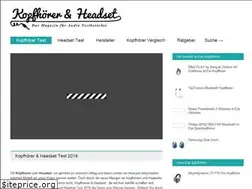 Sites similar to kopfhoerertests.com