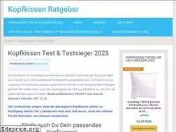 Sites similar to kopfkissen-testsieger.de