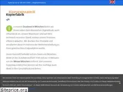 Sites similar to kopierfabrik.de