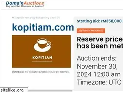 Sites similar to kopitiam.com.my