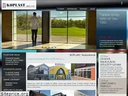 Sites similar to koplast-online.sk