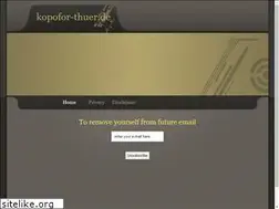 Sites similar to kopofor-thuer.de