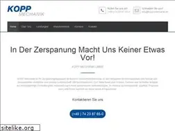 Sites similar to kopp-mechanik.de