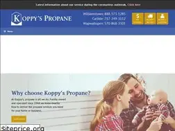 Sites similar to koppyspropane.com