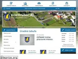 Sites similar to koprivnica.sk