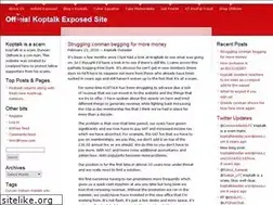 Sites similar to koptalkinsider.wordpress.com