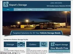 Sites similar to koputstorage.com