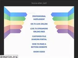 Sites similar to kora-star.net