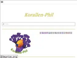Sites similar to korallen-phil.ch