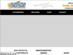 Sites similar to koralpendruckerei.at