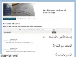 Sites similar to koran.no