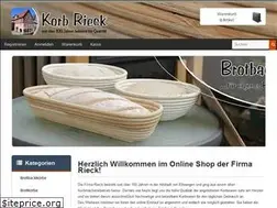 Sites similar to korb-rieck.de