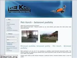 Sites similar to korchbeton.cz