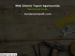 Sites similar to kordanismanlik.com