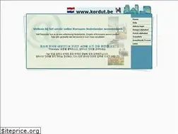 Sites similar to kordut.be