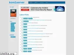 Sites similar to kore1server.com