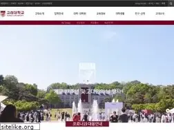 Sites similar to korea.ac.kr