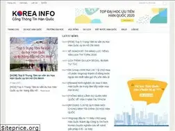 Sites similar to korea.info.vn