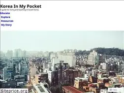 Sites similar to koreainmypocket.wordpress.com