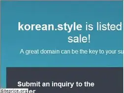Sites similar to korean.style