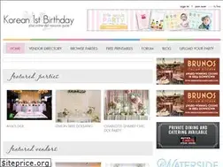 Sites similar to korean1stbirthday.com