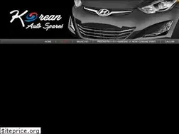 Sites similar to koreanautospares.co.za
