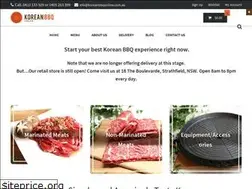 Sites similar to koreanbbqonline.com.au