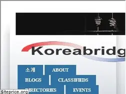 Sites similar to koreanbridge.net