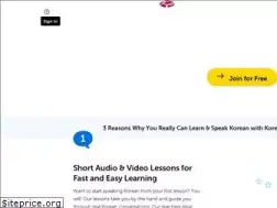 Sites similar to koreanclass101.com