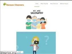 Sites similar to koreancleaners.com.au