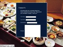 Sites similar to koreanfood.com