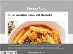 Sites similar to koreanfoodingredients.blogspot.com