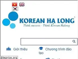 Sites similar to koreanhalong.edu.vn