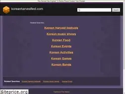 Sites similar to koreanharvestfest.com