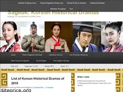 Sites similar to koreanhistoricaldramas.com