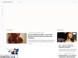Sites similar to koreanindolyrics.blogspot.com
