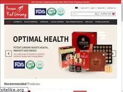 Sites similar to koreanredginseng.com.au