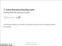 Sites similar to koreanschoolny.com