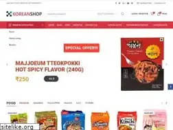 Sites similar to koreanshop.in