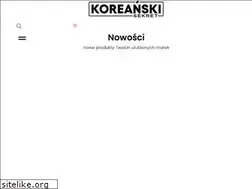Sites similar to koreanskisekret.pl
