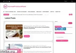 Sites similar to koreaproductpost.com