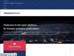 Sites similar to koreascience.kr