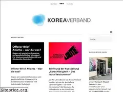 Sites similar to koreaverband.de