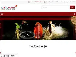 Sites similar to koremart.vn