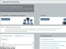 Sites similar to koreprovebooking.dk
